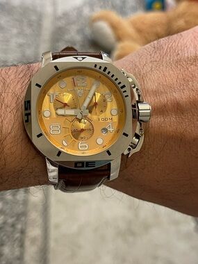 Swiss Legend  Scubador Two-Tone 49mm Quartz Men’s Watch Swiss Made